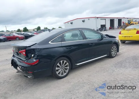 2017 Hyundai Sonata Sport from USA, damaged, VIN 5NPE34AF8HH453353